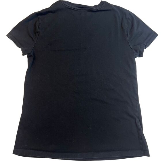 Harley Davidson T shirt Womens Medium Black Pink Skull Top Biker Grunge Shirt - Picture 6 of 11